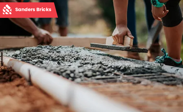 Concrete paving installation demonstrating versatility and strength